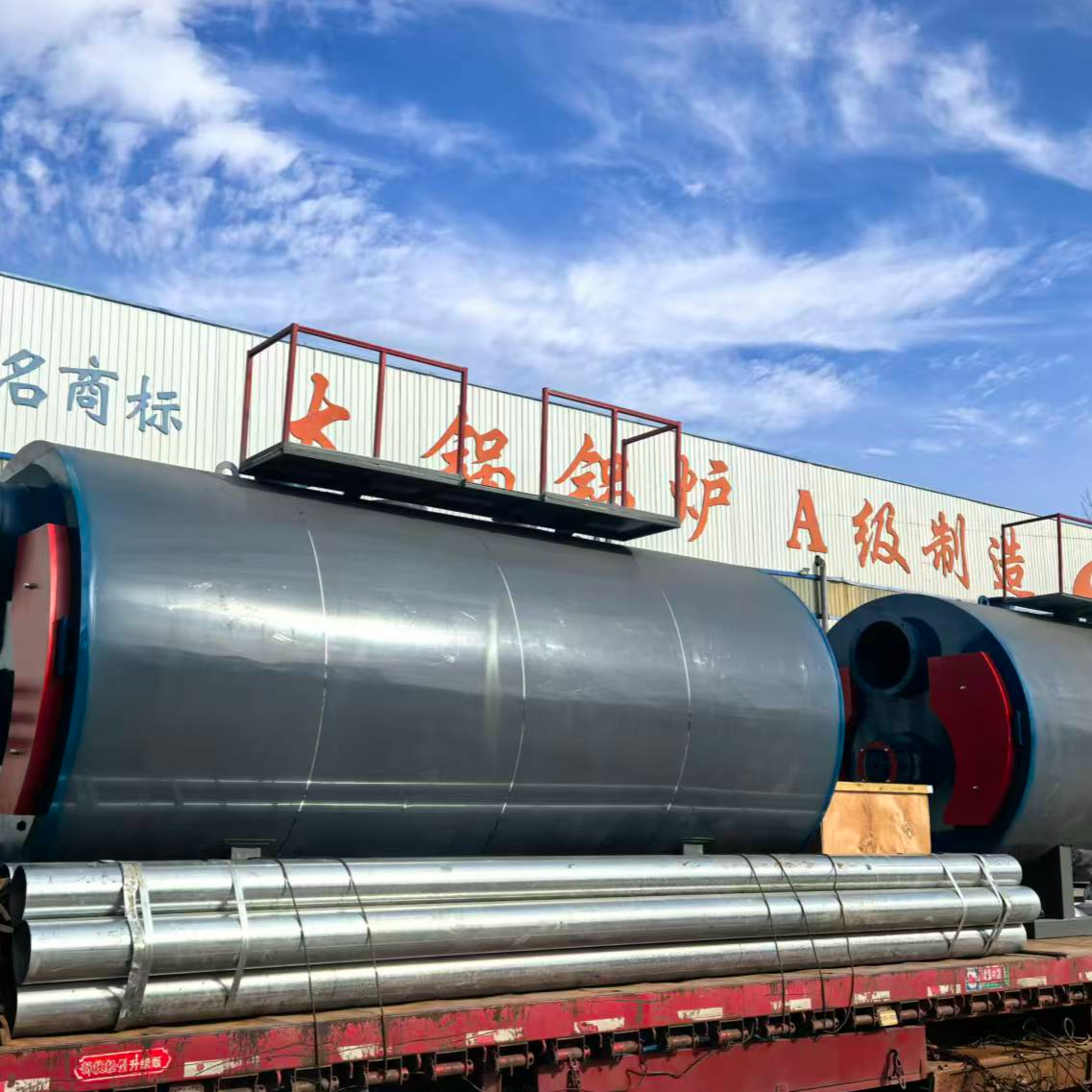 Visão geral da base de fabricação de caldeiras Henan Taiguo