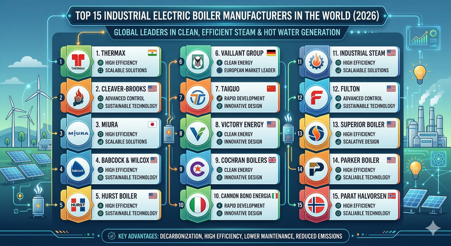 Industrial Electric Boiler Manufacturers