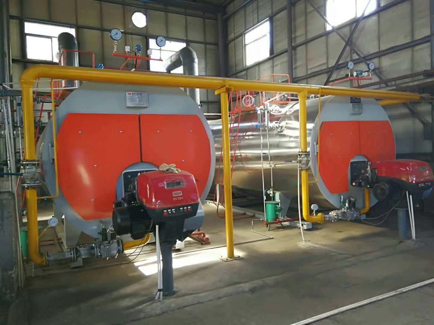 4a Caldeira a Vapor Instalada na Arábia Saudita