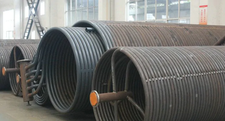 Projeto ideal da bobina para o forno de transporte de calor orgânico