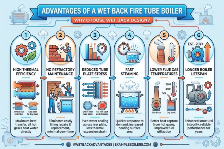 wet back boiler advantages