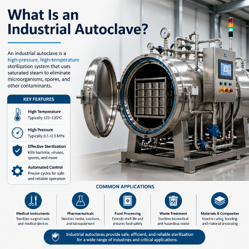 O que é uma autoclave industrial