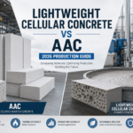 Lightweight Cellular Concrete vs AAC: 2026 Production Guide