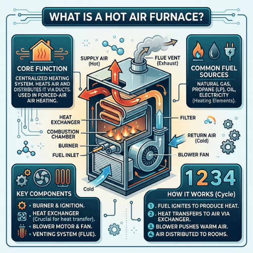 O que é um forno de ar quente