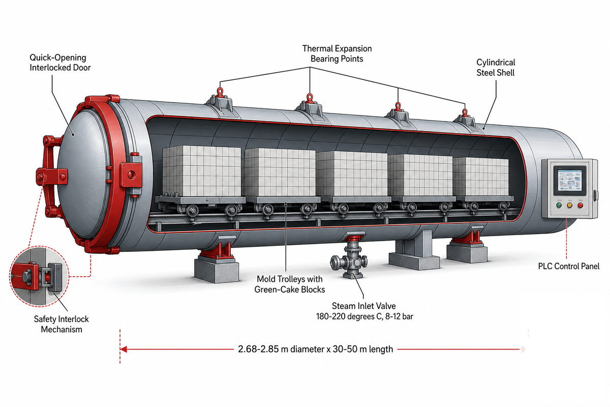 Choosing the Right Autoclave for AAC Production — Taiguo Boiler