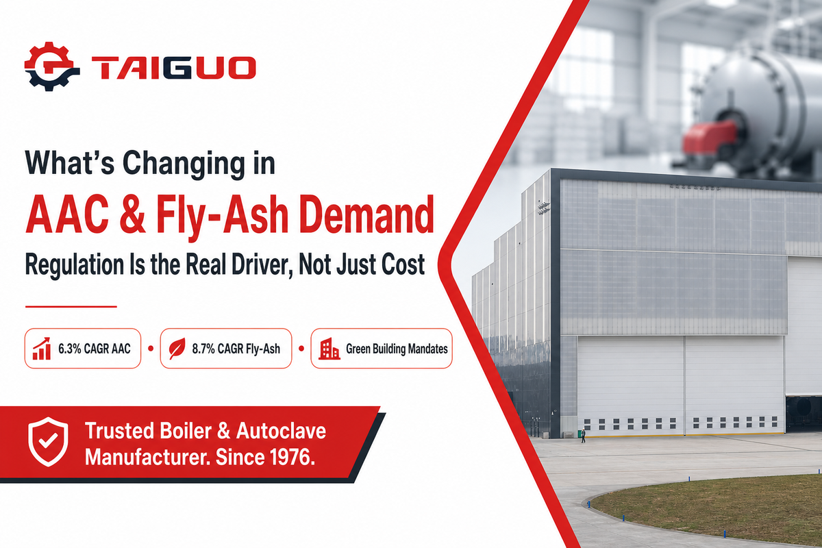 Industry Outlook, What's Changing in AAC and Fly-Ash Brick Demand — Taiguo Boiler