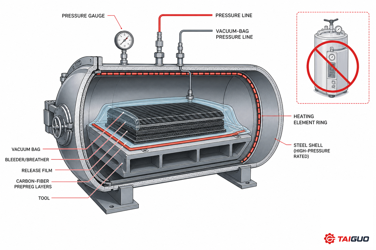 What Is an Aerospace Composite Autoclave? — Taiguo Boiler