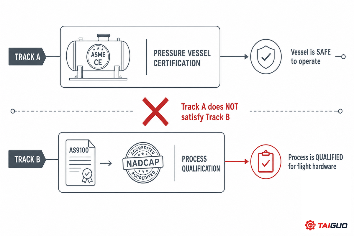 Certification, Part 2 — AS9100 and Nadcap Process Qualification — Taiguo Boiler