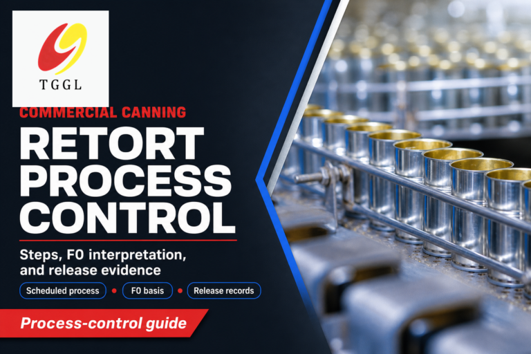 Commercial Retort Processing: 7 Steps + F0 Value