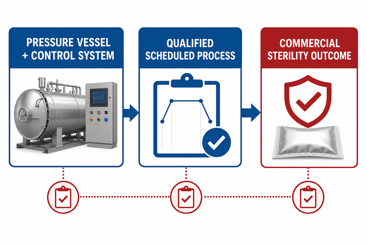 What the Retort Process Controls — Taiguo Boiler