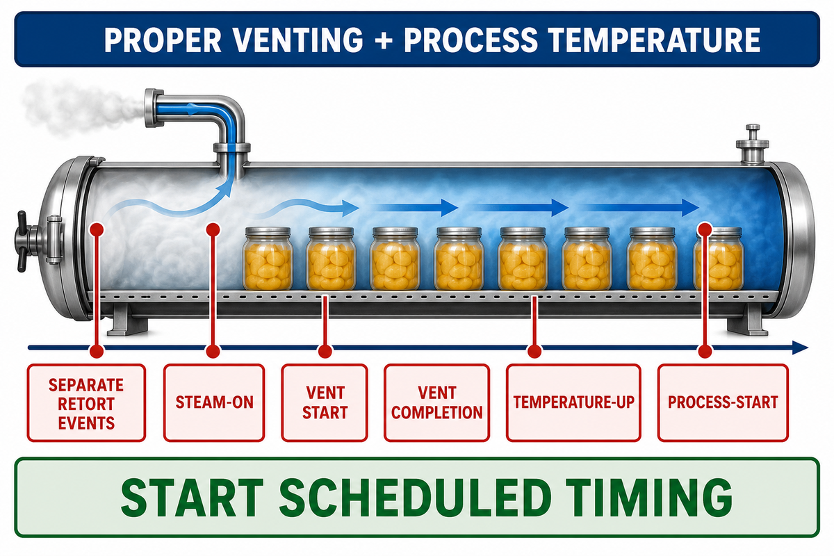 Step 4 — Vent, Reach Process Temperature and Start the Clock — Taiguo Boiler