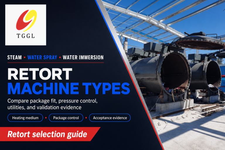 Retort Machine: 3 Types—Steam, Spray & Immersion