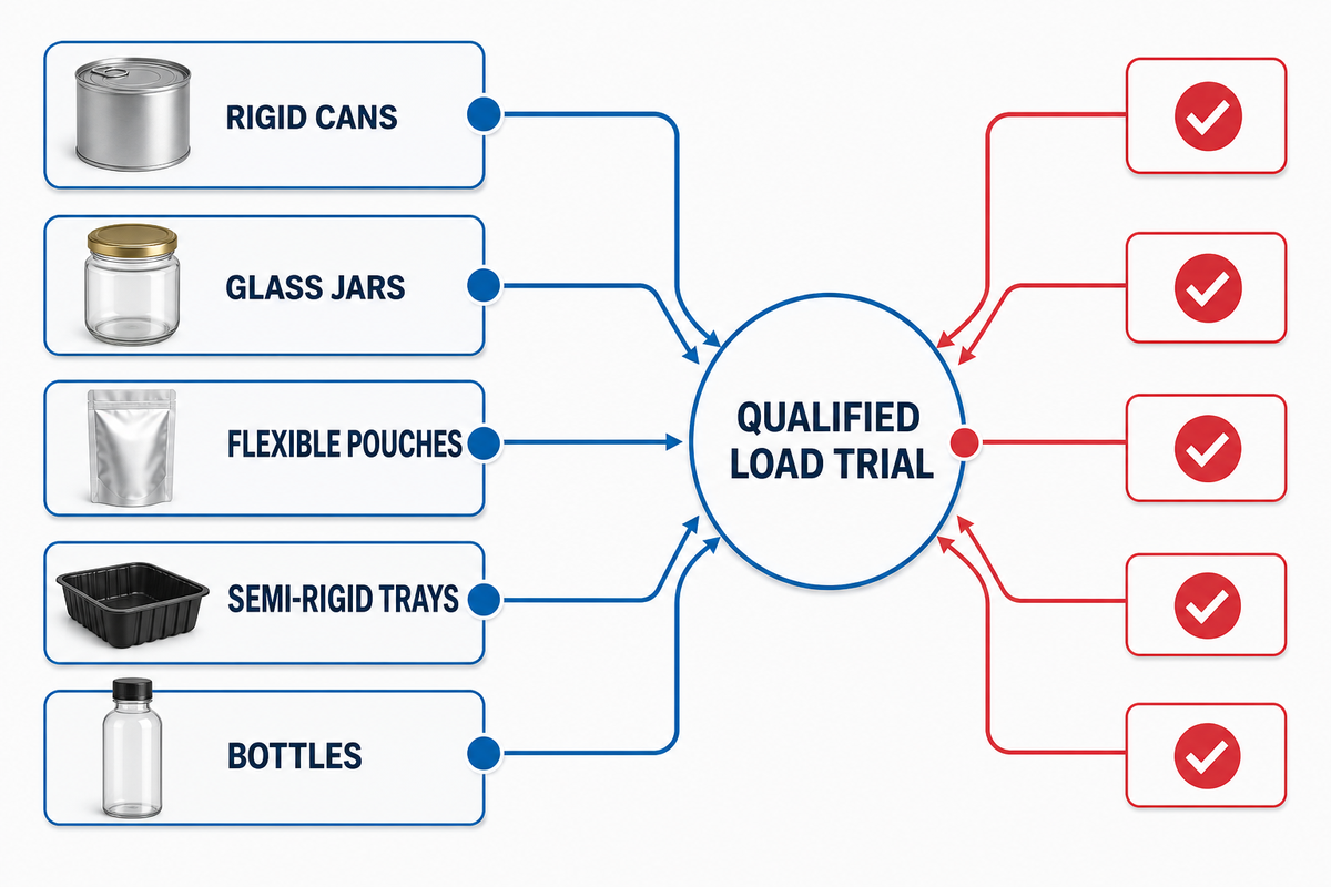 Container-to-Process Compatibility Map
